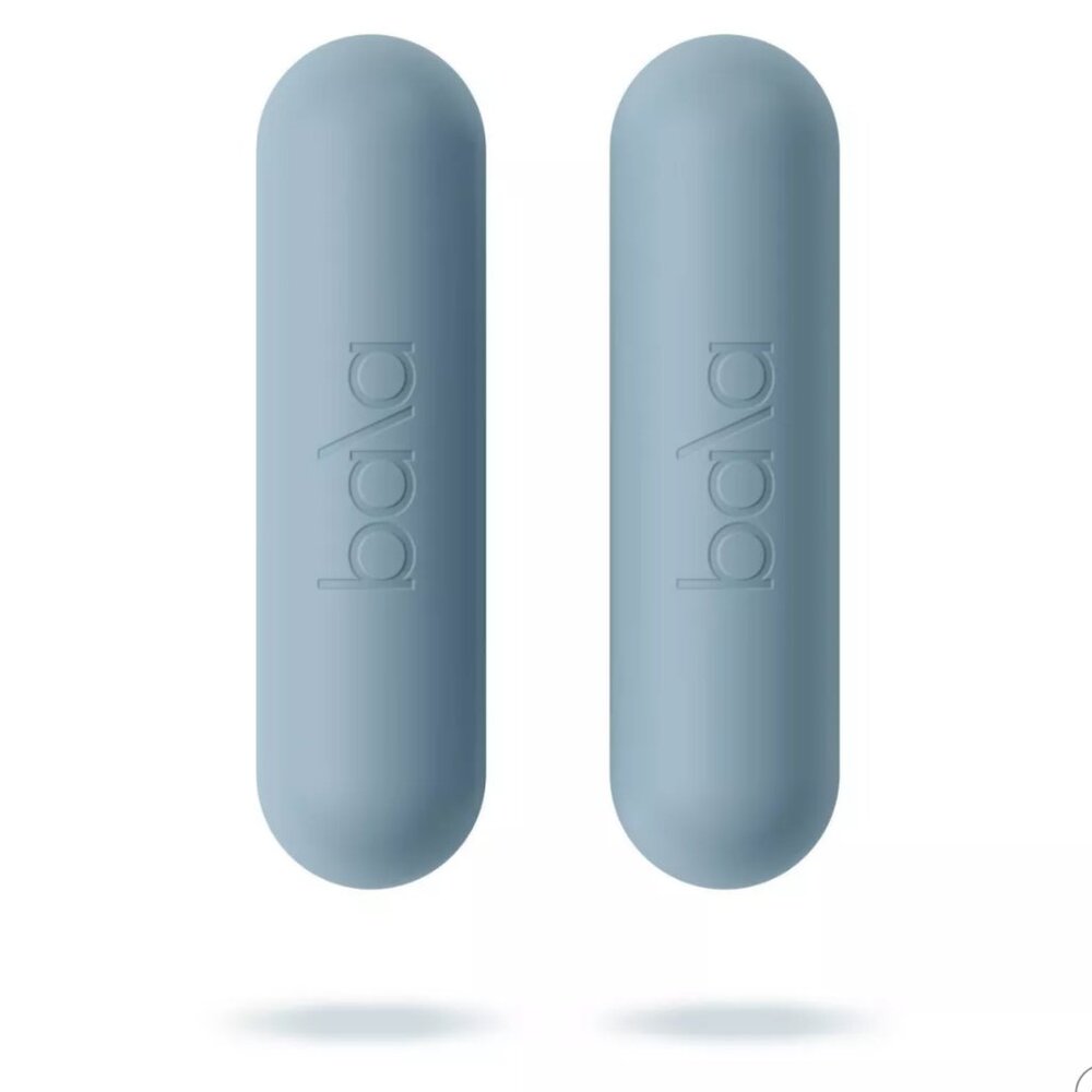 BALA BARS 2pc hand weight set in Sea - 3lbs each